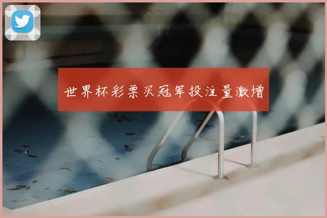世界杯彩票买冠军投注量激增