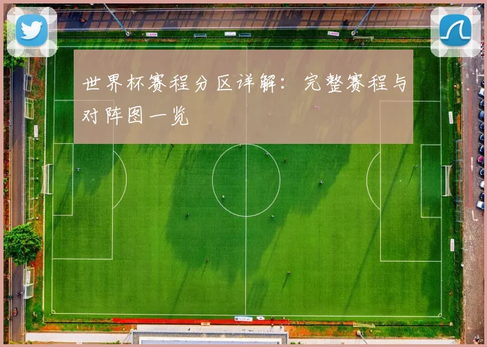 世界杯赛程分区详解:完整赛程与对阵图一览