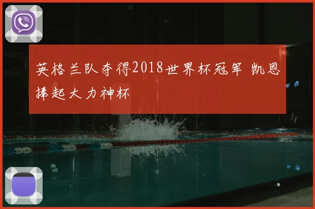 英格兰队夺得2018世界杯冠军 凯恩捧起大力神杯
