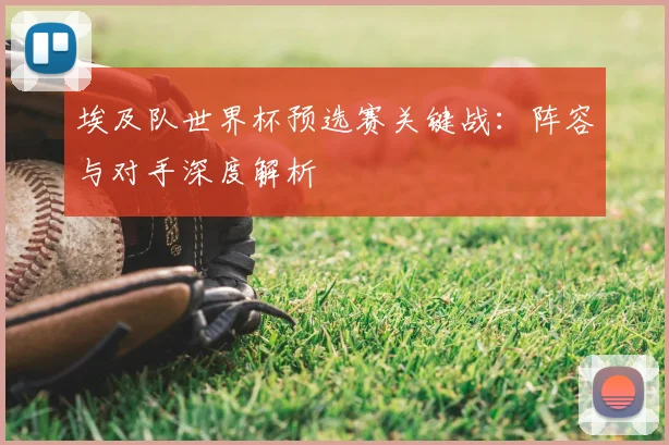 埃及队世界杯预选赛关键战:阵容与对手深度解析